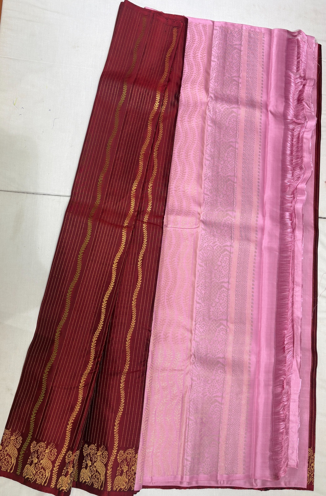 With Border Soft Silks