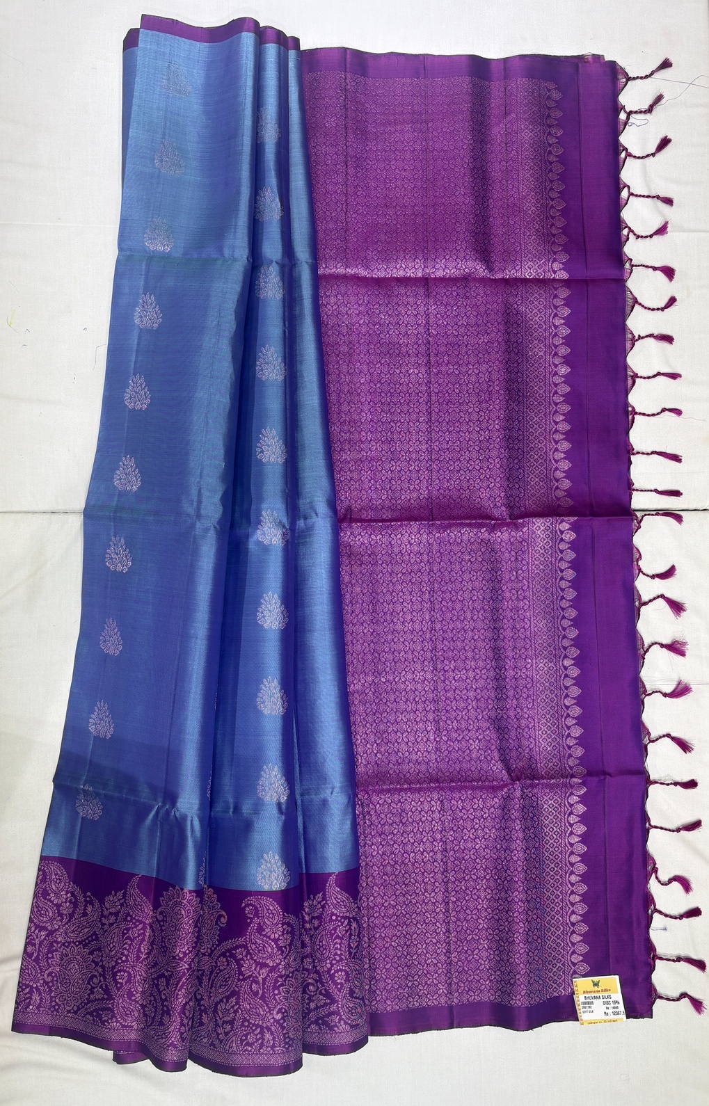 With Border Soft Silks